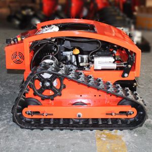  Free Shipping 7.5HP Electric-start Remote Control Grass Cutter Mini RC Robot Lawn Mower With Snow Plow Manufactures