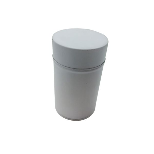 65*112mm Round Tea Tin Can With Double Lid Loose Leaf Tea Tin
