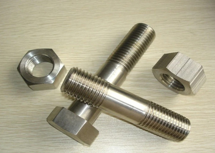 Hastelloy C276 Hex Head Bolt With Full Thread Partial Thread DIN 933 / DIN 931