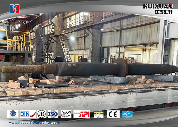 42CrMo Blower Shaft Heat Treatment Stainless Steel Forging Transmission Coupling Shaft