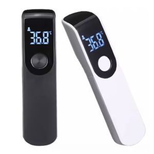 LCD Display Infrared Thermometer With Data Logging Battery Powered