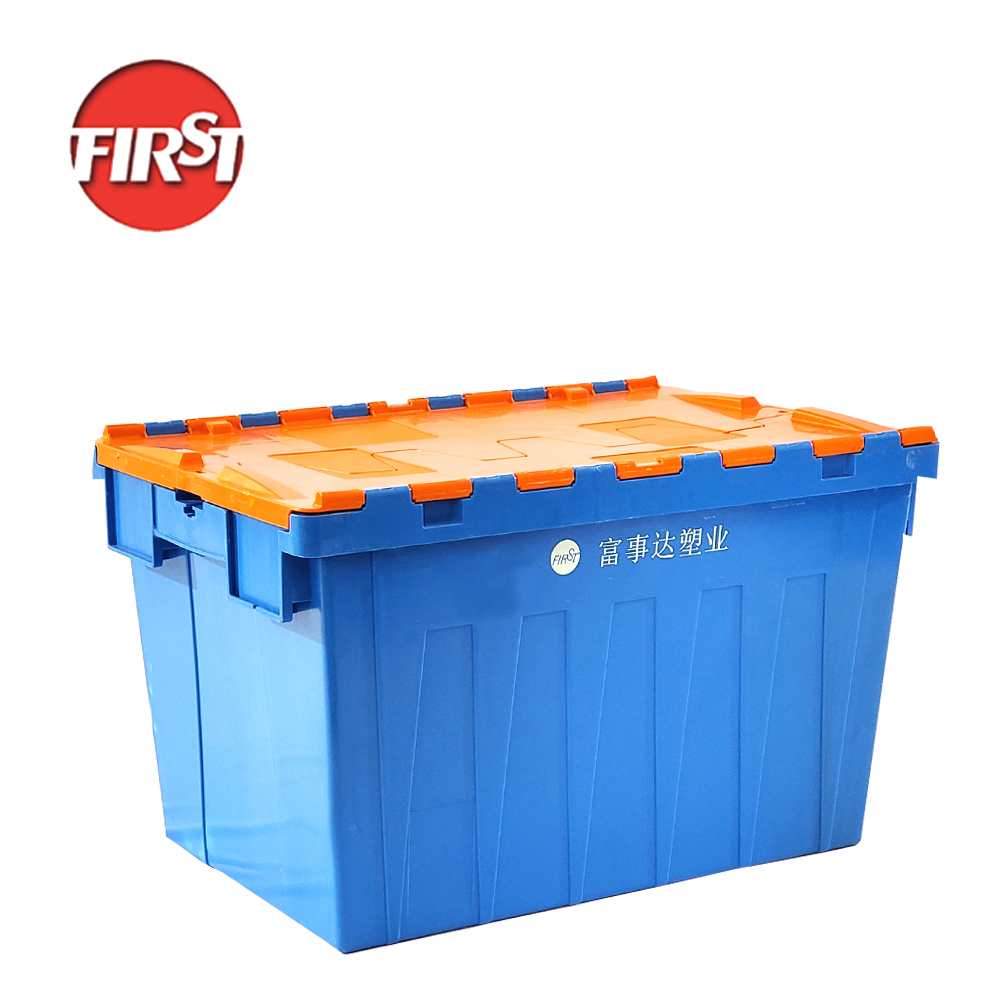 Small Stackable Beer Bottle Crates Nestable Plastic Turnover Container 600x300x365mm