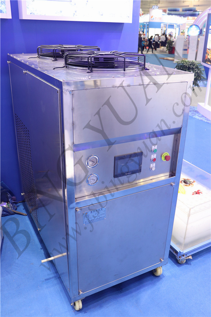 Water Cooling 15T 13.5KW 380V Automatic Ice Maker Machine