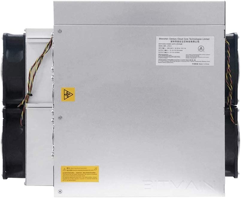 3300W Bitmain Antminer T19 88TH BTC Meta Miner Tech Crypto Mining