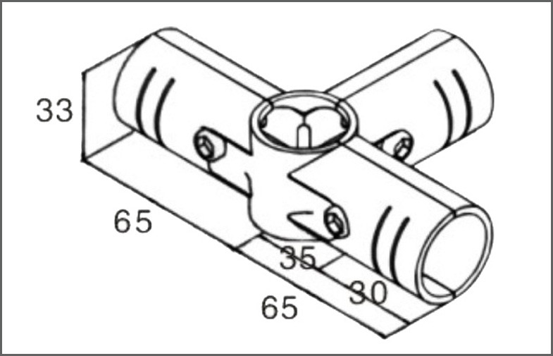 Warehouse Rack Pipe Rack Joint