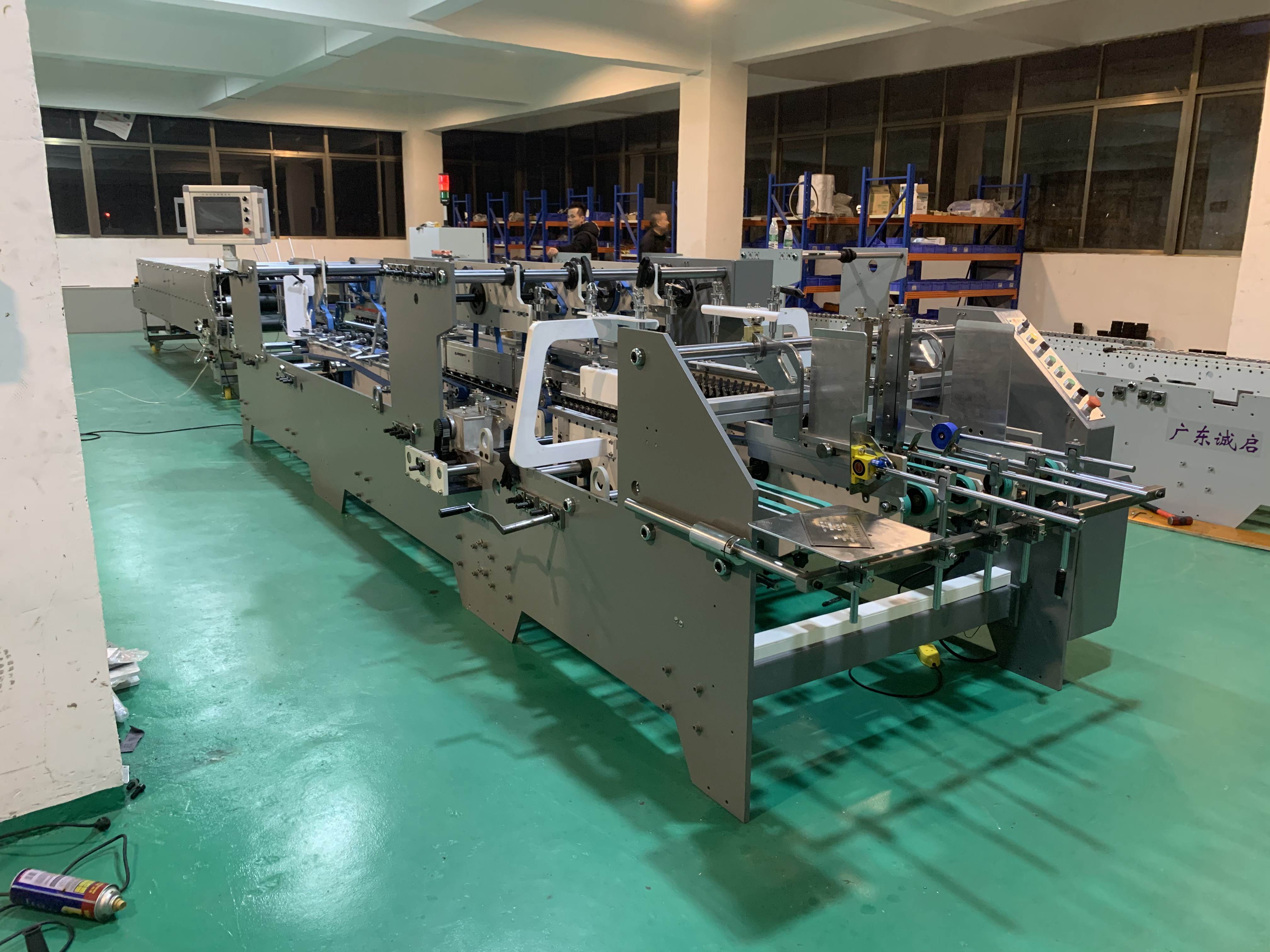 380V Voltage Carton Folder Gluer Machine for Automatic Corrugated Carton in 2022 Year