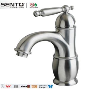 Classical style single handle crown basin faucet with cheap price