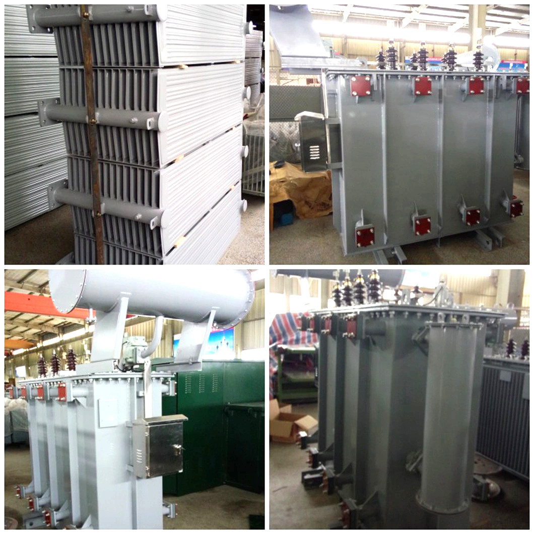 S11 Copper Winding Three Phase Oil Immersed Transformer 20kv For Enterprise / Agriculture
