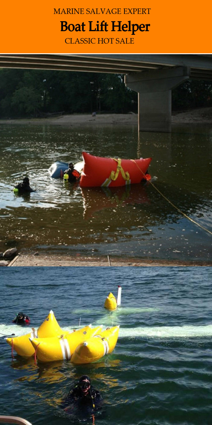 Reinforced Puncture Resistant Fabrics Pvc Or Polyurethane Boat Lift Helper For Long Lasting Performance