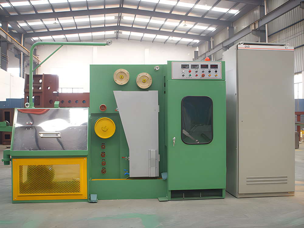 1.2mm-0.1mm Fine Copper Wire Drawing Machine With Continuous Annealer China Manufacturer