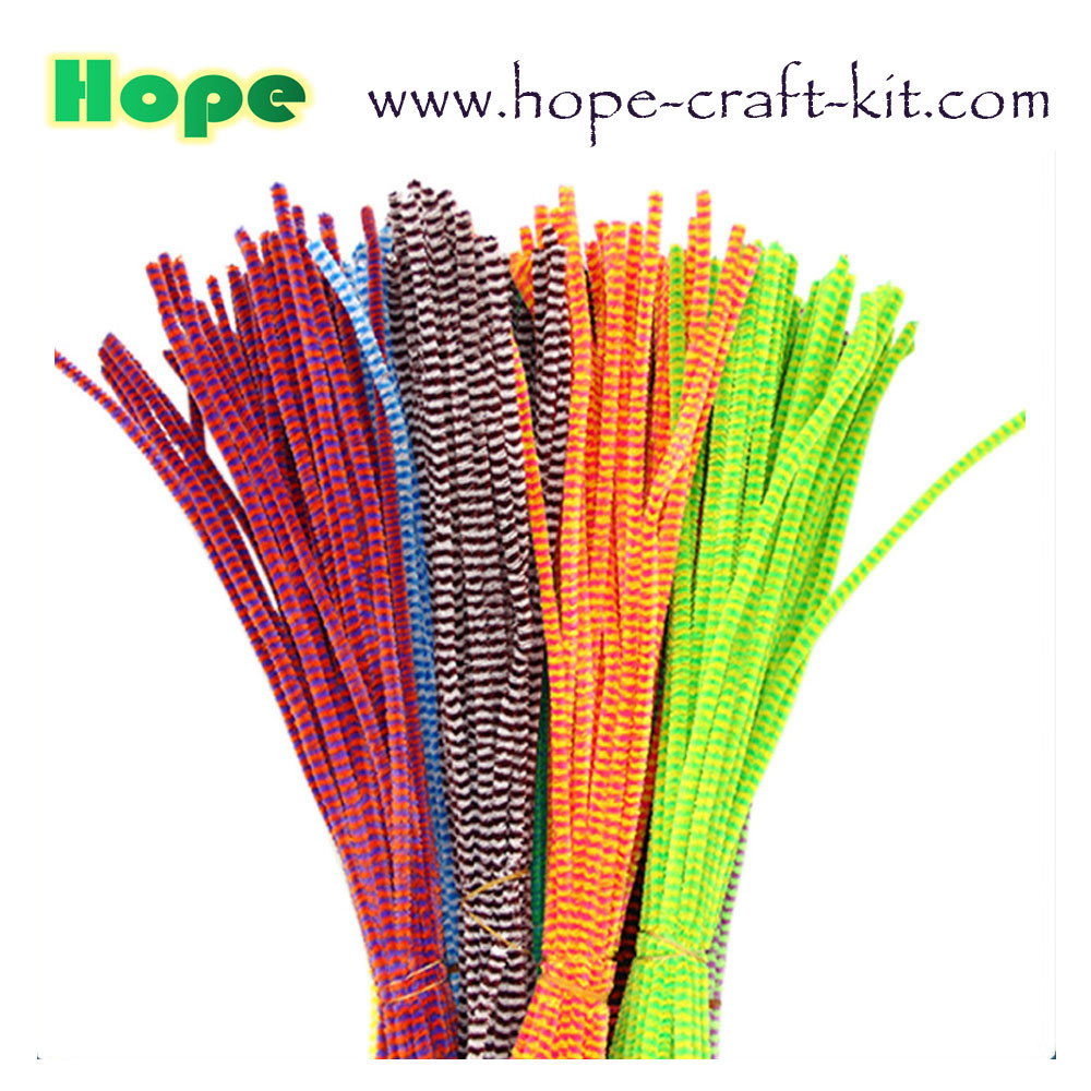 6mm, 7mm, 8mm, 9mm Pipe Cleaners, Chenille Stems for hobbies & kids DIY hand-crafted material