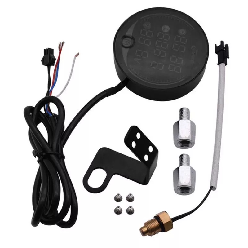 Night Vision 5 In 1 5v 2.5a Led Motorcycle Meter 190g Weight