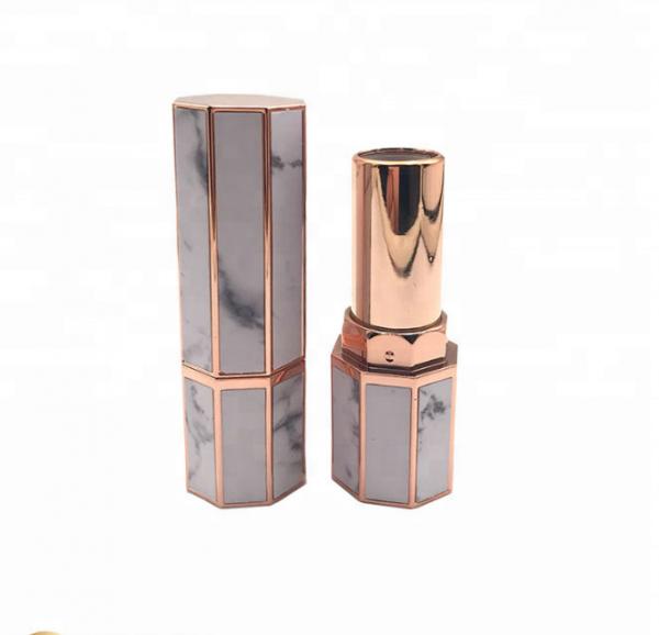 Quality Luxury Plastic Empty Lipstick Tube , Durable Cosmetic Lipstick Containers for sale