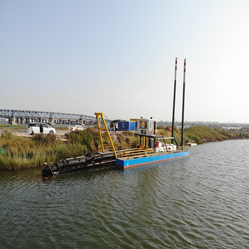 Rexroth Hydraulic System 8 Inch Cutter Suction Dredger for Sand