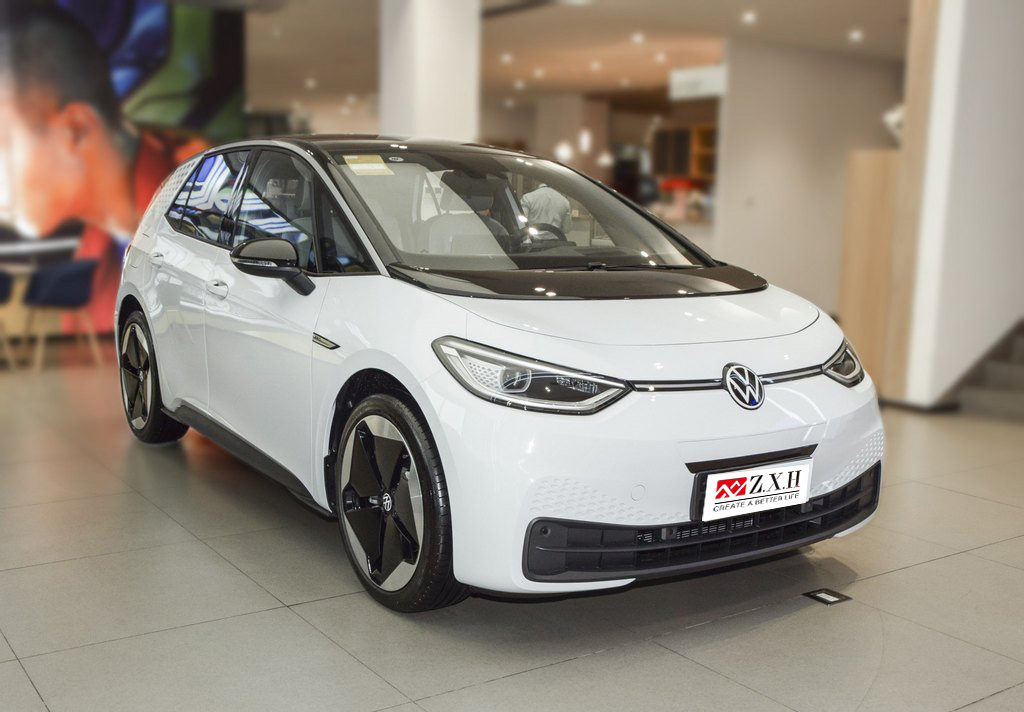 Power 125kw EV Cars Gray Color VW ID3 Suv Electric Cars 5 Seats