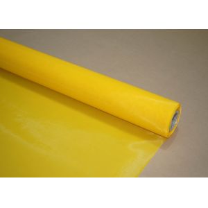 Plain Weave Polyester Silk Screen , Polyester Monofilament Mesh For Shirts