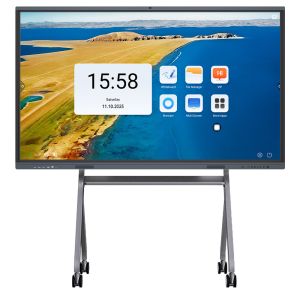 75 Inch A type AI Interactive Whiteboard Smart Board All in One Interactive Flat