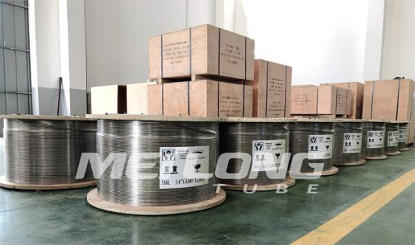 ASTM A789 SS Hydraulic Tubing Ferrule Fittings Hydrostatic Tested Chemical