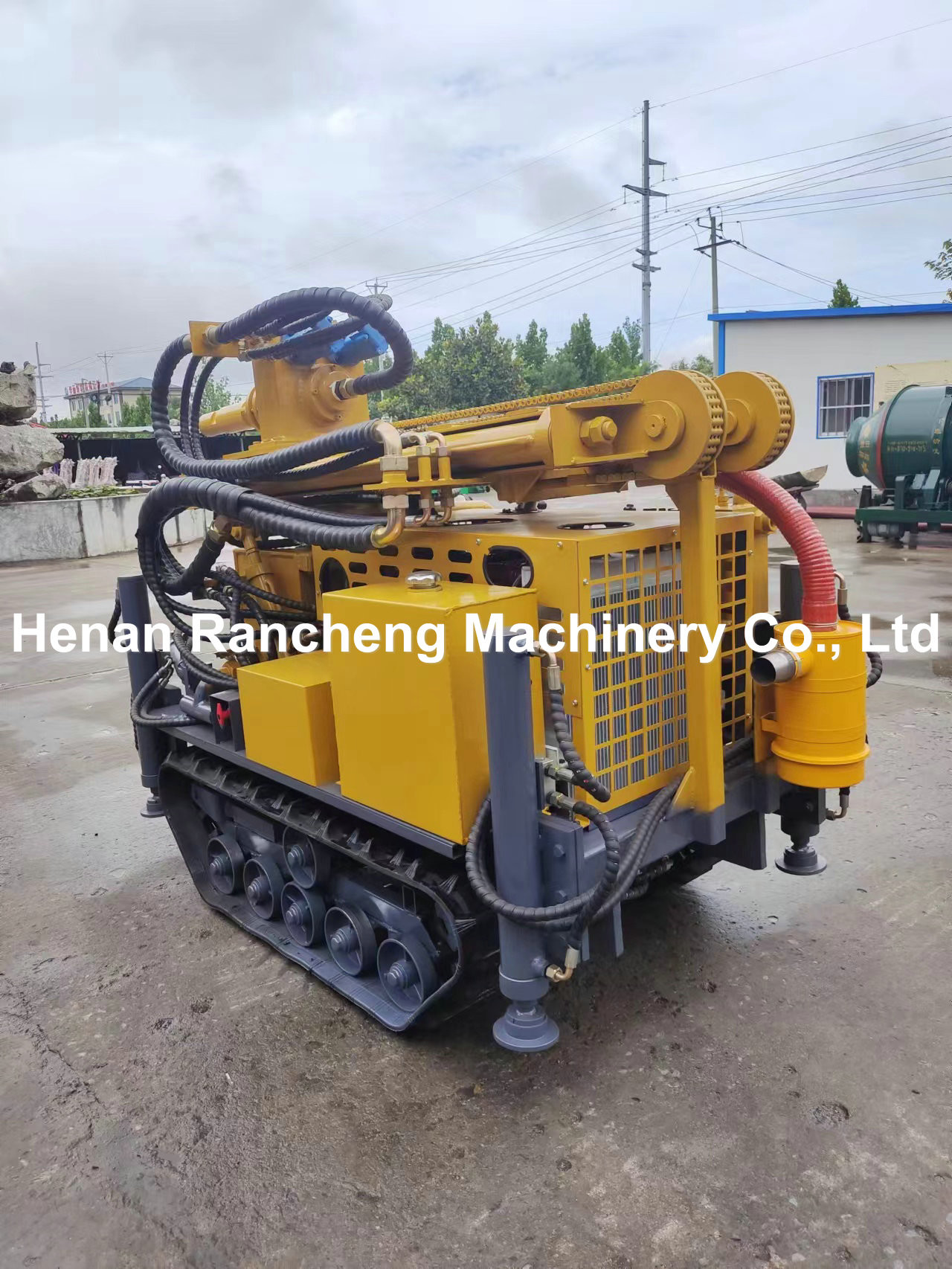 150m 42KW mini Water Well Drilling Machine Water Well Drilling Rig