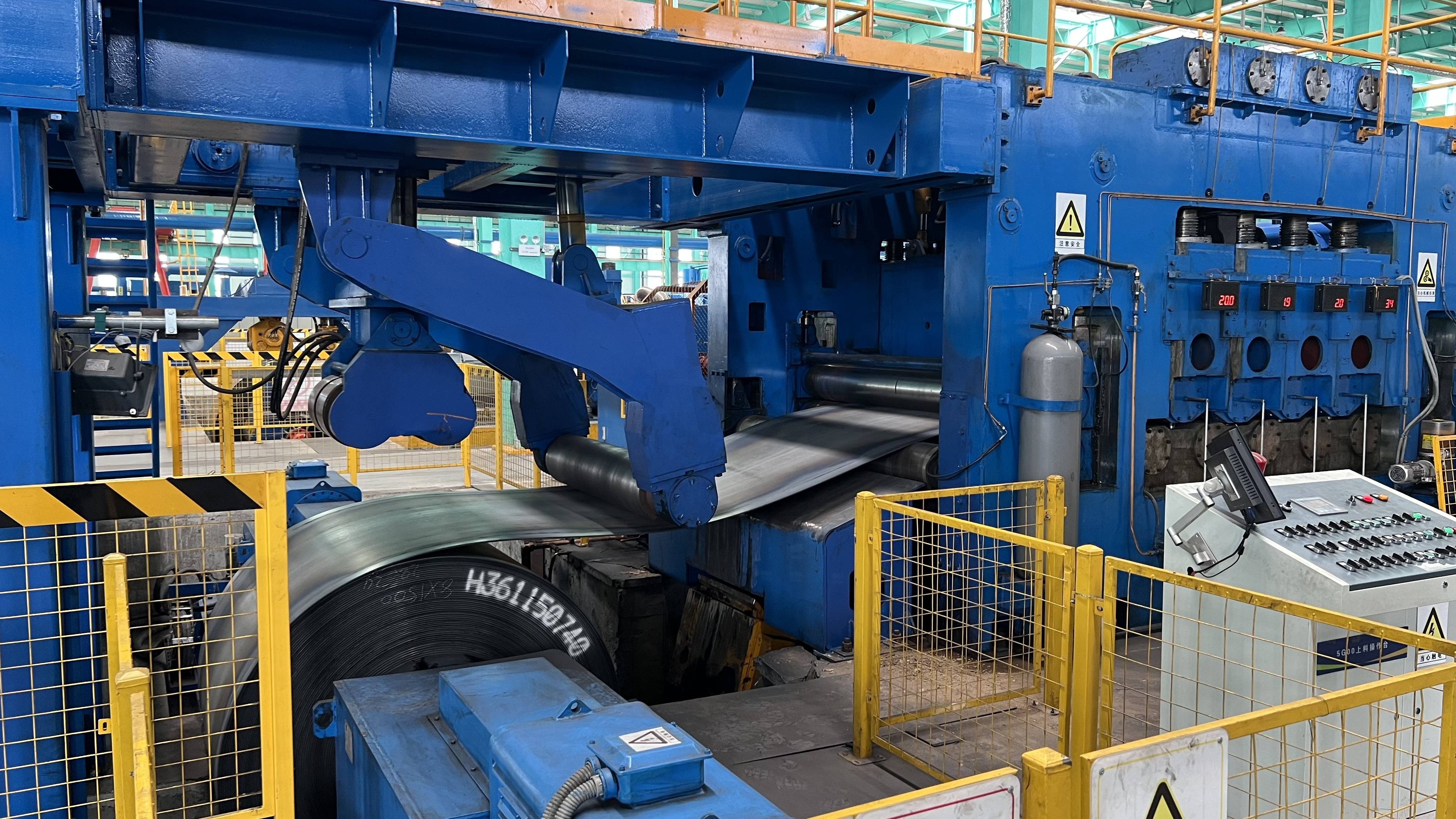 Metal Coil Slitting Machine for Steel Coil Shearing and Leveling Precision ±mm/m 1 ±mm/m