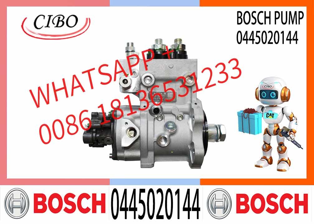 Common Rail Diesel Fuel Injector Pump 0445020144 for diesel engine parts