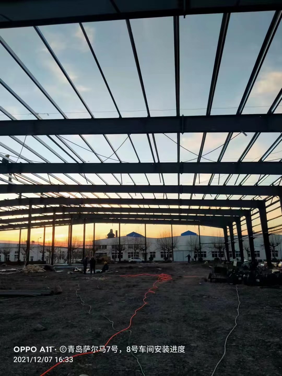 Portal Rigid Frame Metal Structure Warehouse Construction Solution