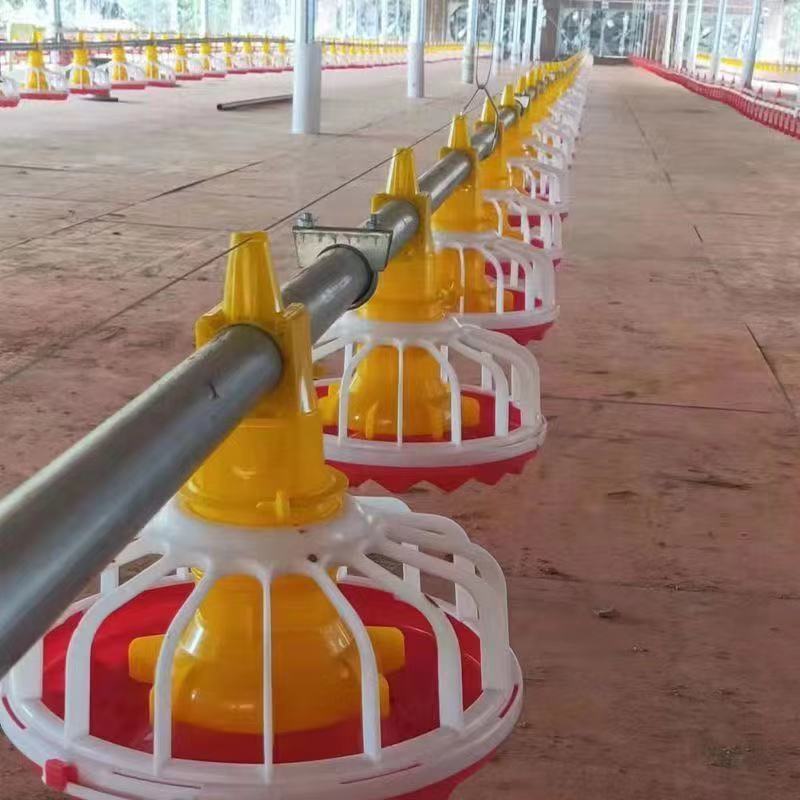 Cheap Price Fully Automatic Chicken Feeder and Waterer Broiler Feeding and Drinking Line System for Chicken Coop Breeding