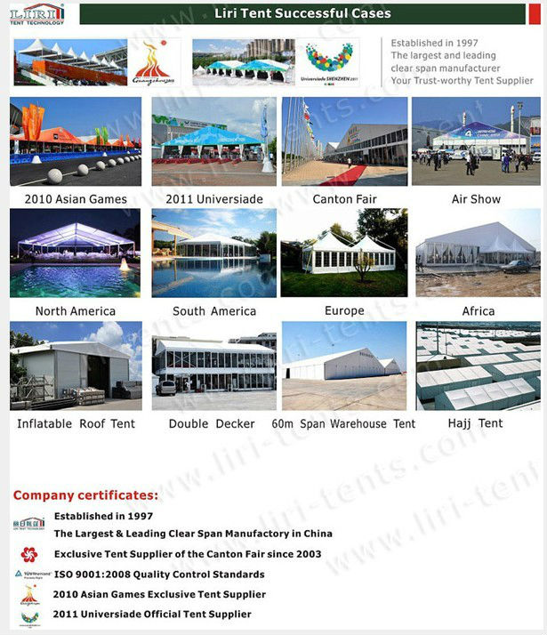 2013 new big tent 20*25m for 500 people romantic wedding party