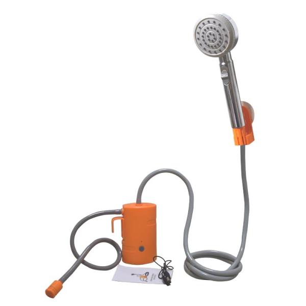 Outdoor Shower Rechargeable 4400mAh Battery Powered Shower Pump for Hiking