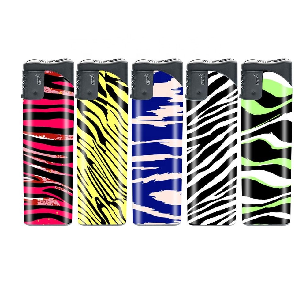 Dy-069 Wholesale High Quality Electronic Cr Flip Plastic Lighter