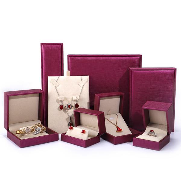 China manufacturing Wholesale Luxury Jewellery Box packaging Custom high end