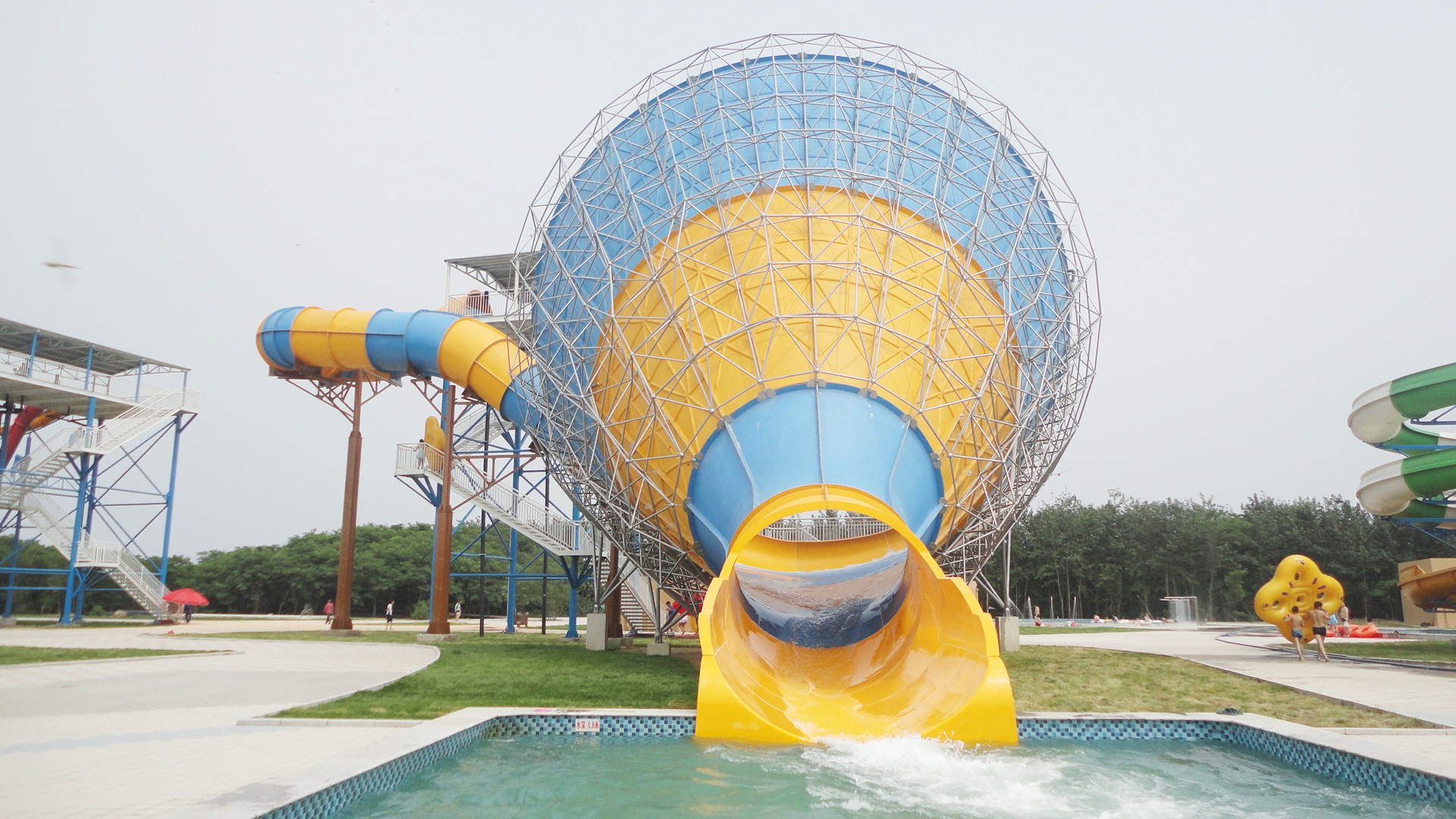 Best Quality Amusement Fiberglass Water Slide for Adventure Water Park In China