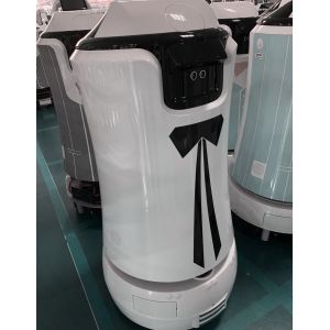 Canned Drinks Hotel Delivery Robot 6-8h Mobile Food Delivery Robot