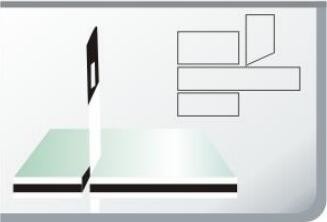 PE Aluminum Composite Panel 0.1mm Aluminum Layer 3.0mm Thickness High Gloss Finish for Indoor Walls