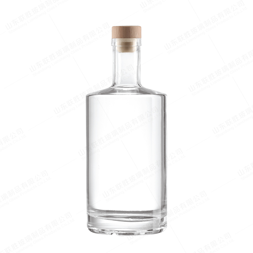Glass Wine Bottles with Cork 375ml 500ml 700ml 750ml 1000ml Customized Colour Logo
