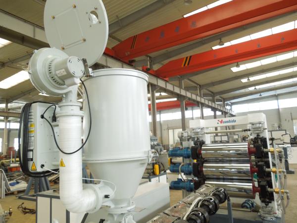 HDPE PP Single Layer Sheet Board Three Calendar Extrusion Production Line 380V