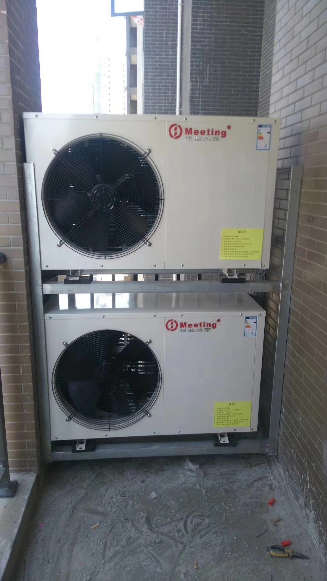 12KW Swimming Pool Water Pump Meeting R32 Air Source Pool Heat Pump Water Heater