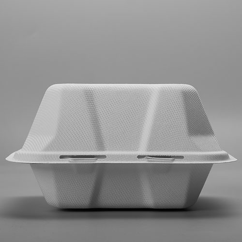To Go 3 Compartment Microwavable Biodegradable Fast Food Takeaway Box Wholesale Catering Disposable Food Containers