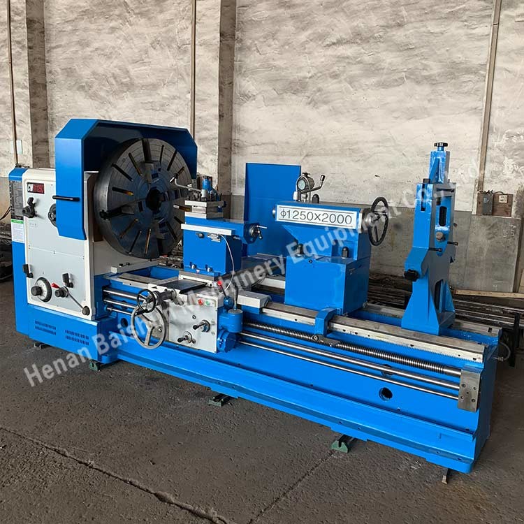 Engine Gap Bed Metal Lathe Heavy Duty Horizontal Lathe Machine