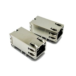 China 4P PoE 1000BASE-T THT RJ45 Jack with USB for Broadcom 7499511420 on sale