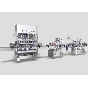 24 Heads Hot Filling Small Scale Juice Bottling Equipment