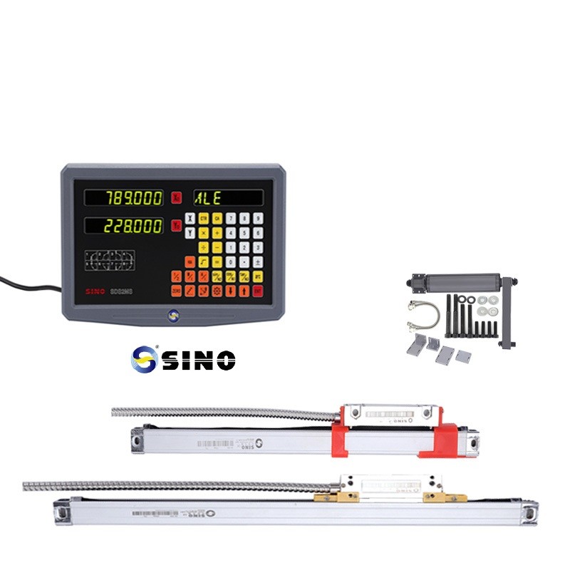 Linear Glass Scale 5 Used On Milling Machines Μ M 30-3000mm, With 2-Axis SDS2MS Digital Display