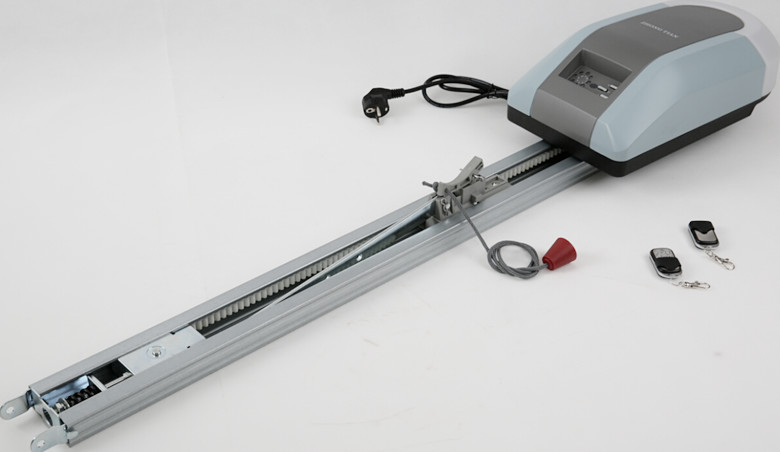 Battery Operated Belt Drive Garage Door Opener / Operator 433.92Mhz Remote Frequency