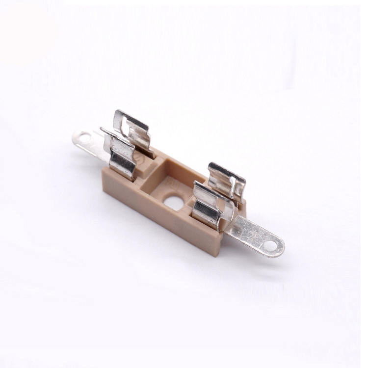 PTF-10 PCB Mounted 5*20mm Glass Ceramic Fuse Holder Without Cover