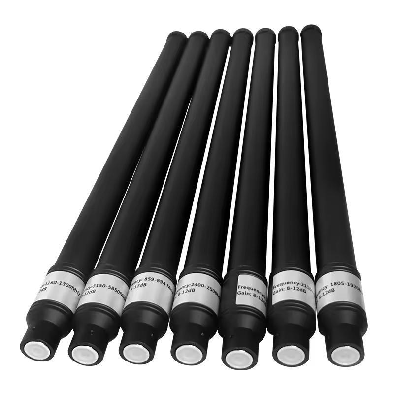 433MHz 900MHz 50W 60cm 20mm Omnidirectional Digital Transmission Antenna Outdoor Waterproof Fiberglass Antenna for Uav