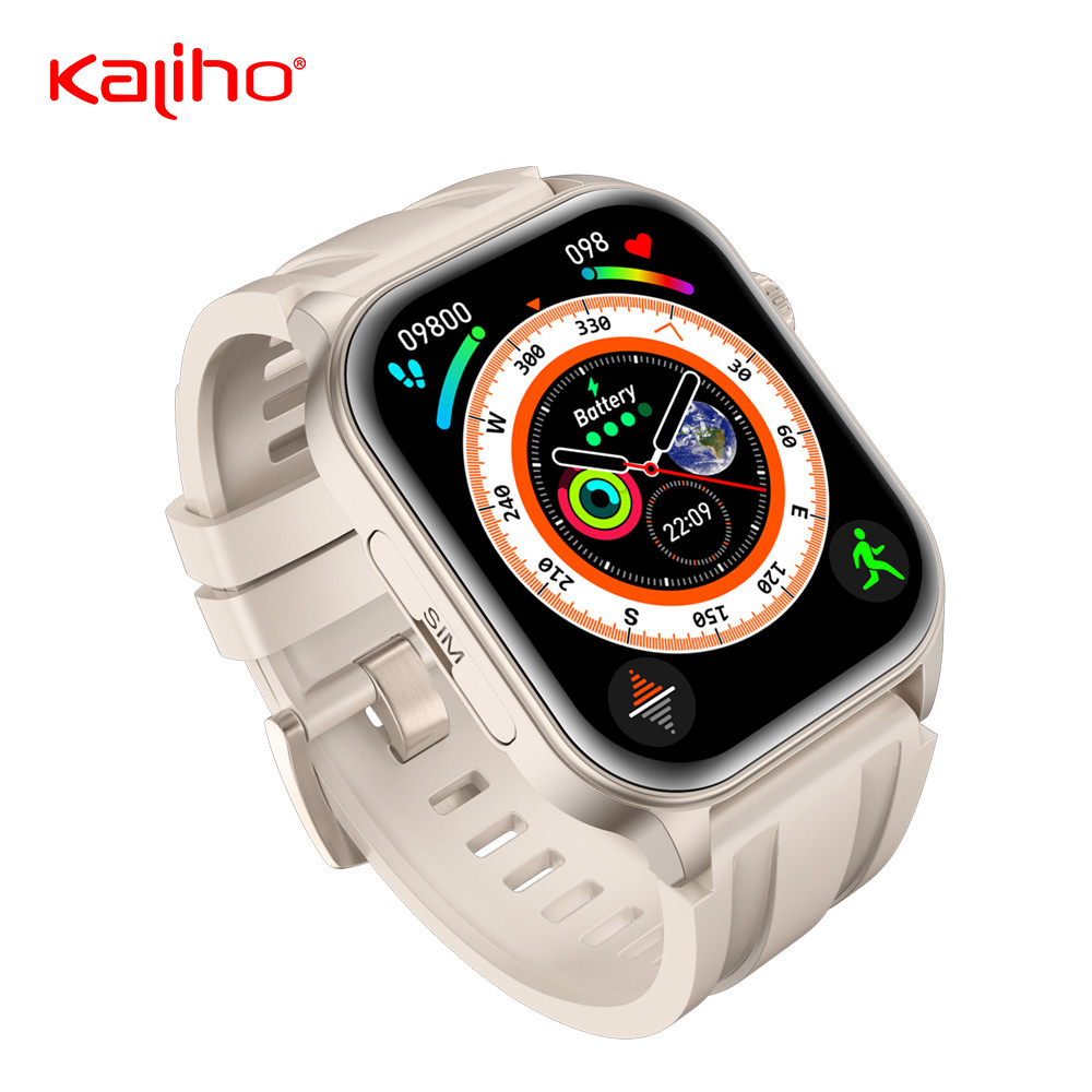 KALIHO OEM CW01C IP68 Waterproof 4G Sport Smart Watch With Voice Assistant