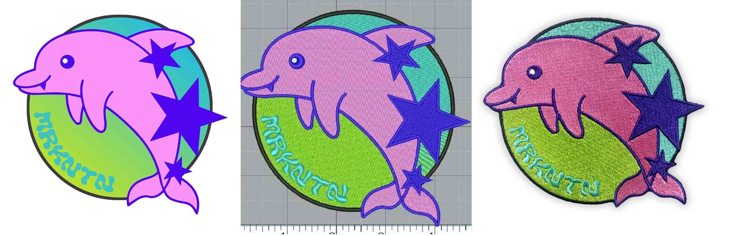 Movie Character Iron On Embroidered Patches For DIY Clothes Jacket