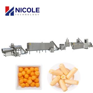 Automatic Puffed Rice Manufacturing Machine / Maize Snacks Making Machine