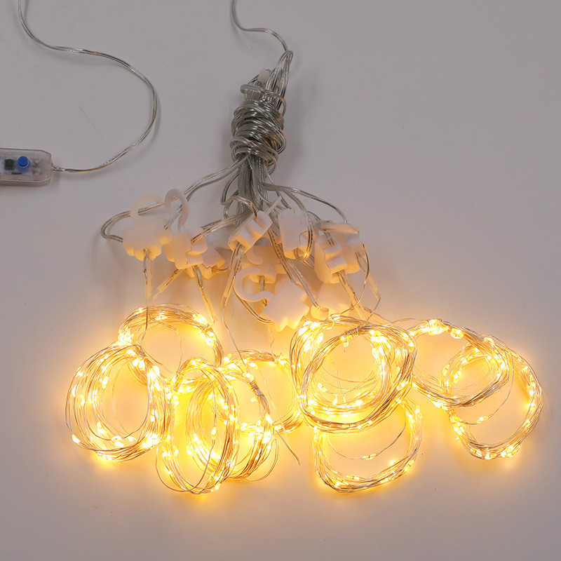 USB Copper Wire DC5V LED Fairy String Lights Window Room Decorative
