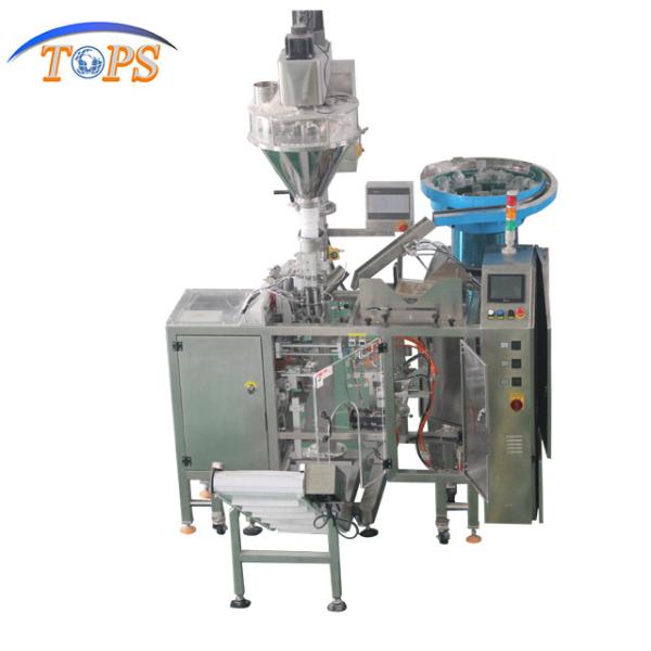 Zipper Bag Doypack Packaging Machine Heat Sealable No Dump 3mm Thickness